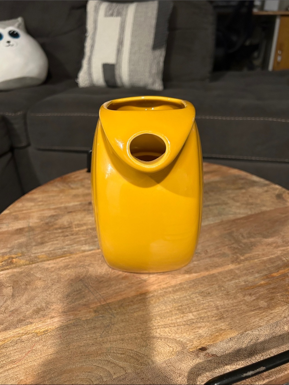 Fiestaware Disc Pitcher - Picture 2 of 3